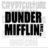 Office Dunder Mifflin Vinyl Decal