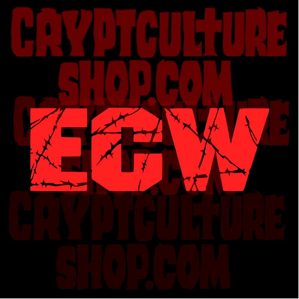 Calcomanía de vinilo de Pro Wrestling ECW