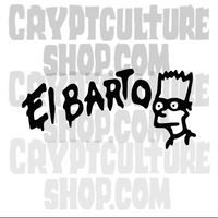 Simpsons El Barto Vinyl Decal