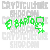 Simpsons El Barto Vinyl Decal