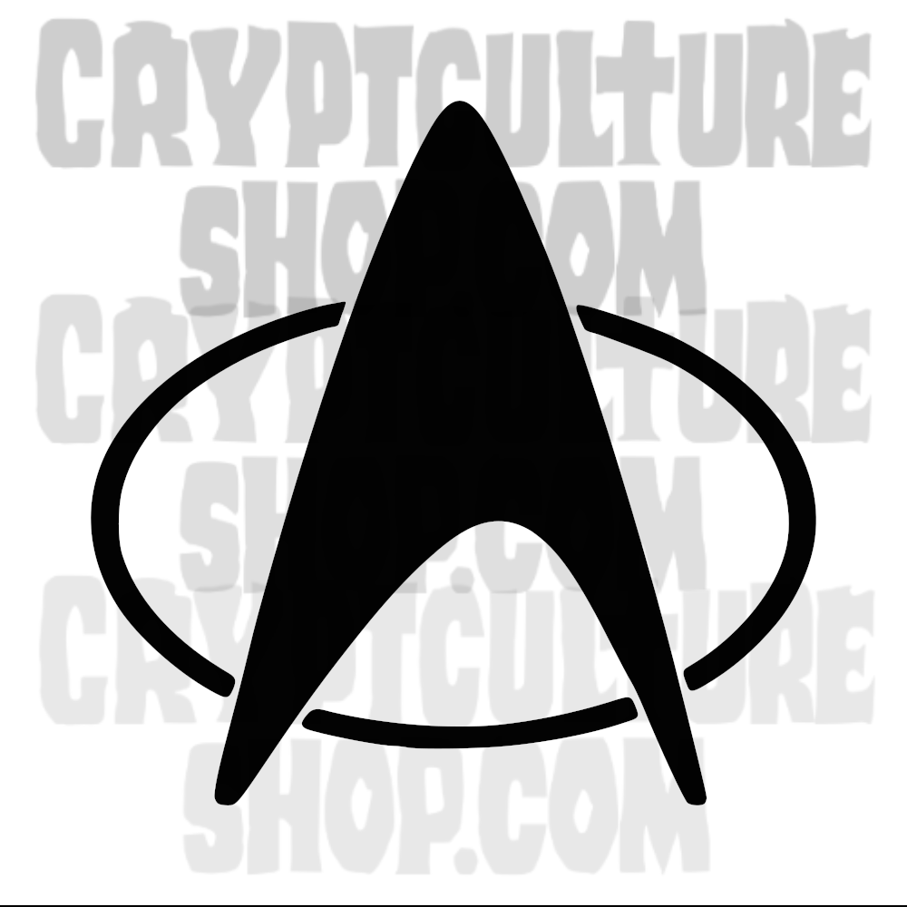 Vinilo Decorativo Emblema de la Flota Estelar de Star Trek de Ciencia Ficción