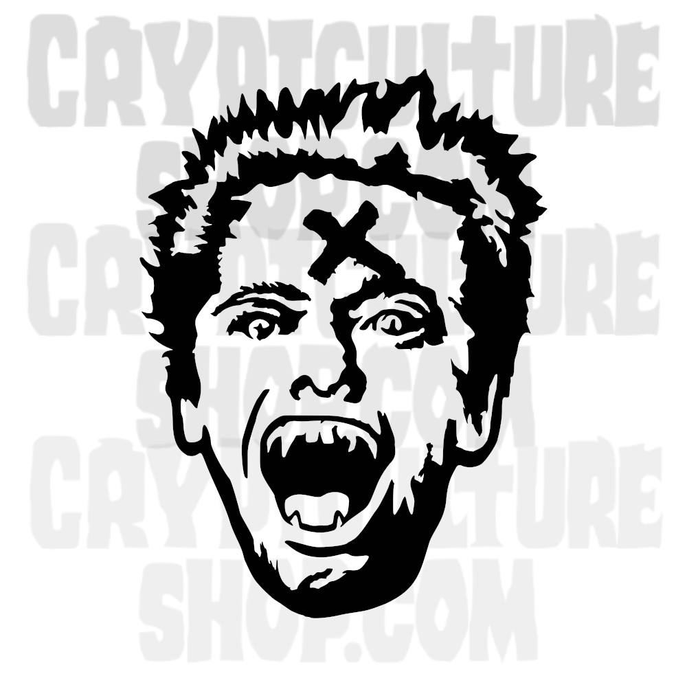 Fright Night Evil Ed Vinyl Decal