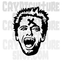 Fright Night Evil Ed Vinyl Decal