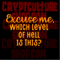 Vinilo decorativo para coche "Occult Excuse Me Level of Hell".