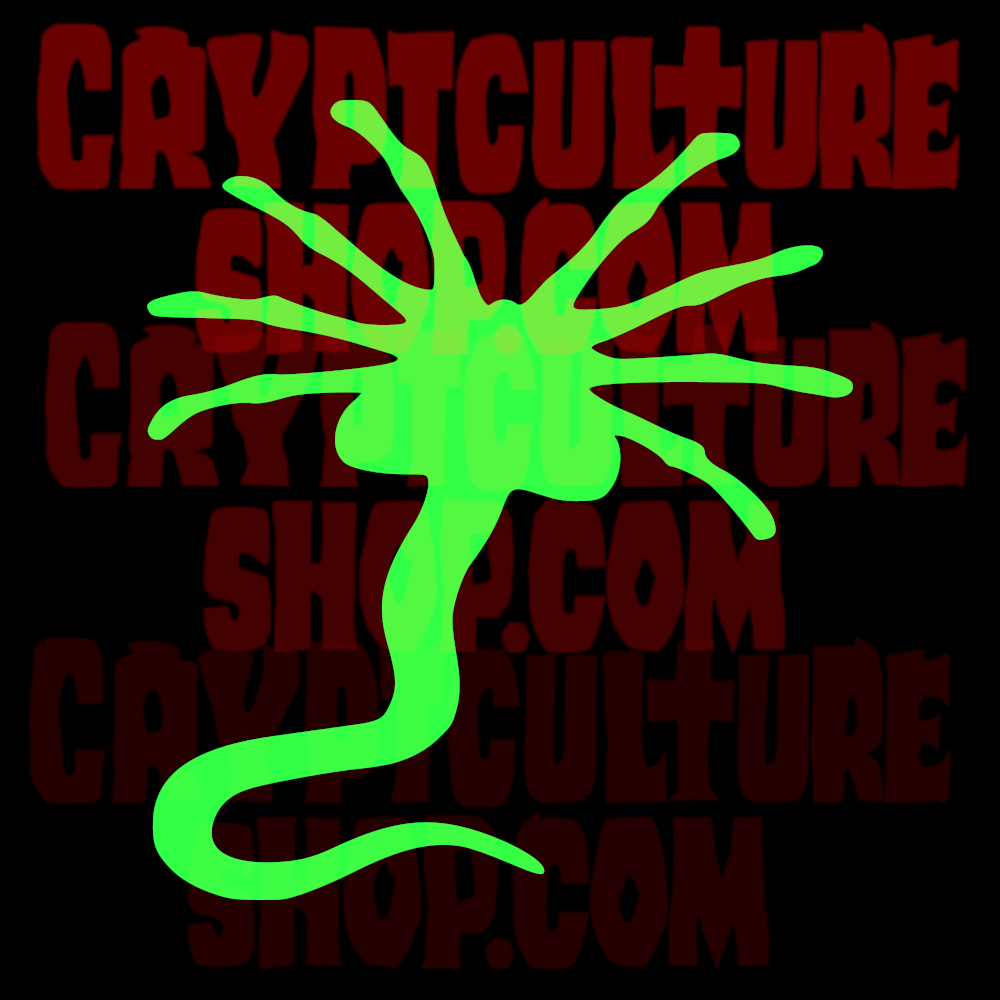 Vinilo decorativo de Facehugger de Alien
