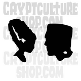 Universal Monsters Frankenstein Bride Monster Vinyl Decal