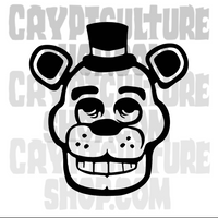 Five Nights at Freddy's Freddy Vinyl Decal