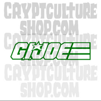 G.I. Joe Logo Vinyl Decal