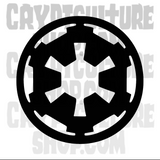 Sci Fi Wars Galactic Empire Symbol Vinyl Decal