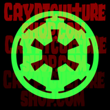 Sci Fi Wars Galactic Empire Symbol Vinyl Decal (Copy)