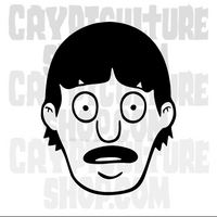 Bob's Burgers Gene Belcher Vinyl Decal