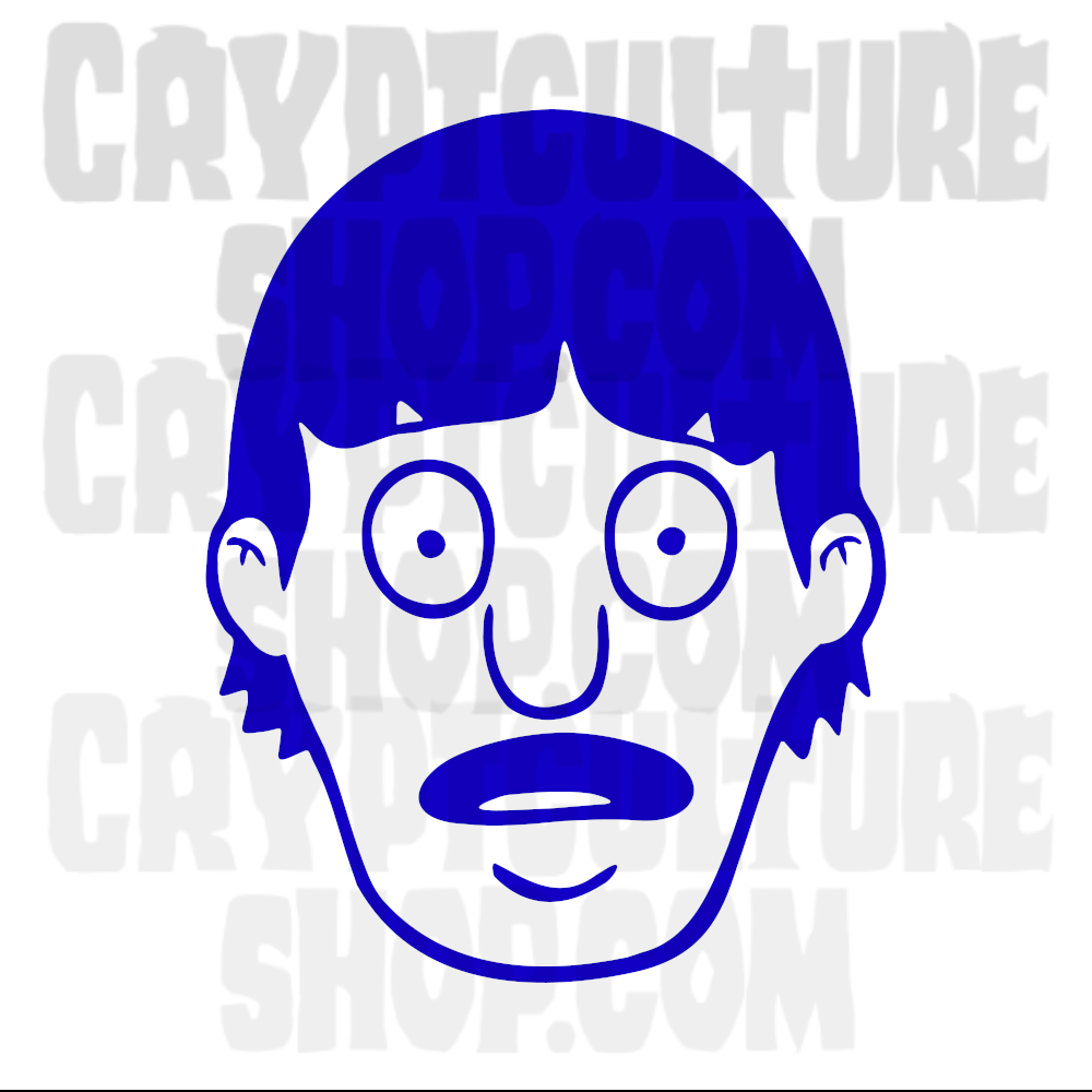 Vinilo decorativo de Gene Belcher de Bob's Burgers