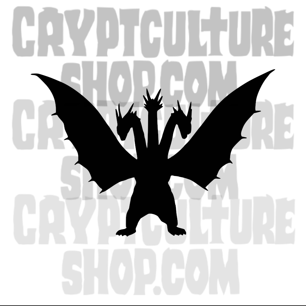 Vinilo Decorativo Kaiju Ghiddorah