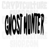 Paranormal Ghost Hunter Vinyl Decal