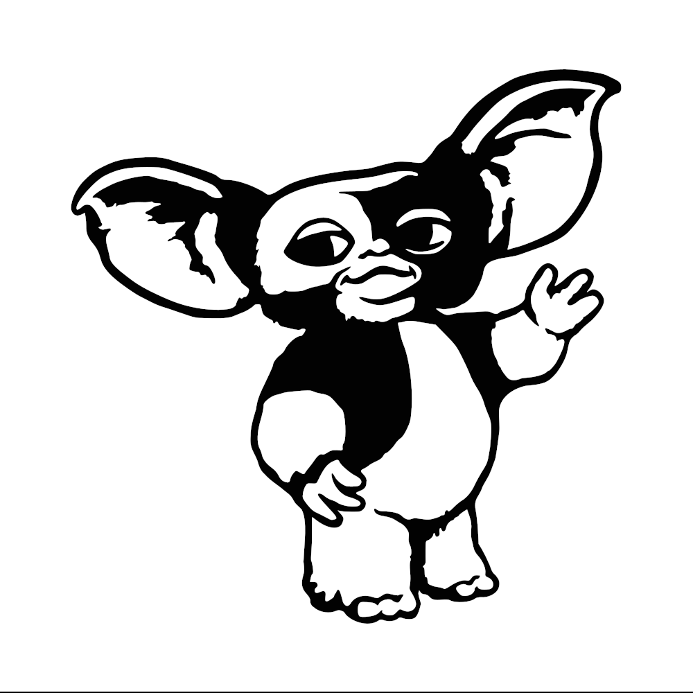 Vinilo decorativo Gizmo de Gremlins