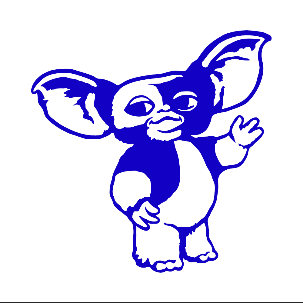 Vinilo decorativo Gizmo de Gremlins