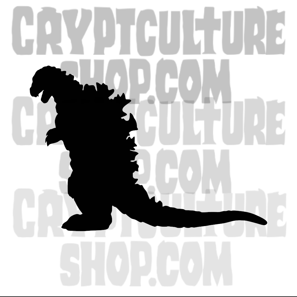 Calcomanía de vinilo de Godzilla Kaiju