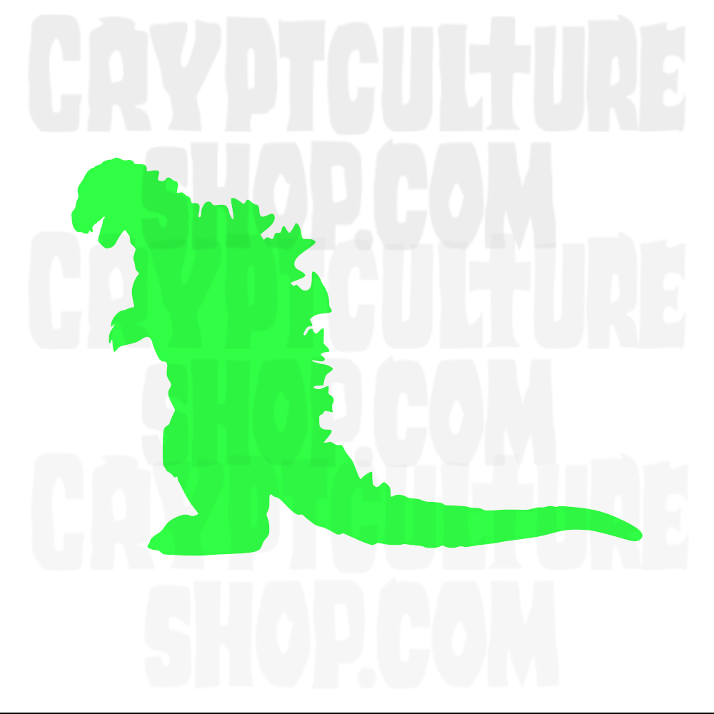 Calcomanía de vinilo de Godzilla Kaiju
