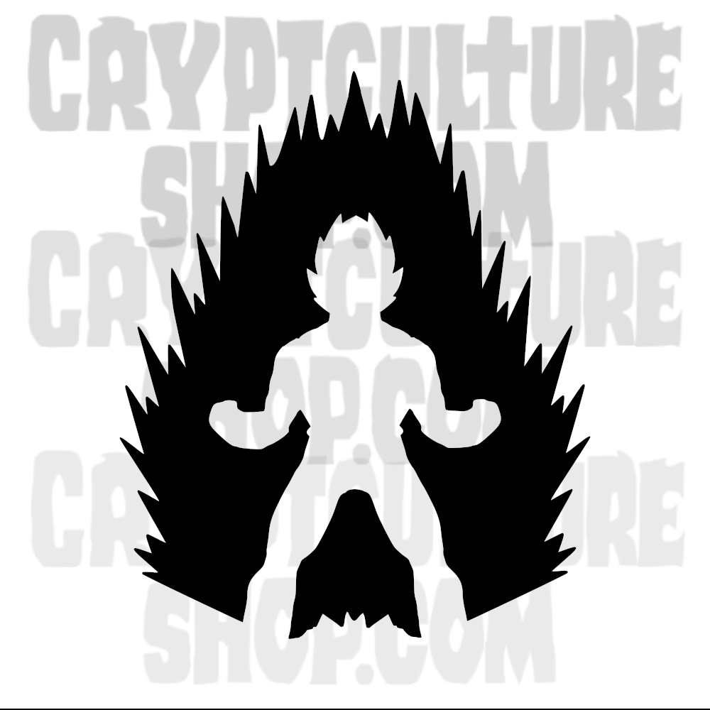 Vinilo Decorativo Saiyajin de Dragon Ball