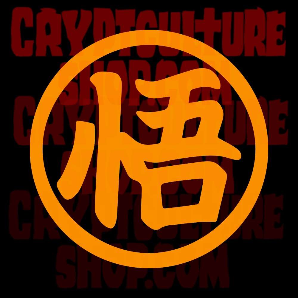 Dragonball Goku Symbol Vinyl Decal