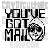 True Crime Ted Kaczynski You've Got Mail Vinyl Decal