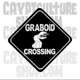 Tremors Graboid Crossing Vinyl Decal