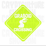 Tremors Graboid Crossing Vinyl Decal