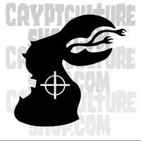 Tremors Graboid Target Vinyl Decal