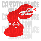 Tremors Graboid Target Vinyl Decal