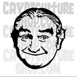 Munsters Grandpa Vinyl Decal