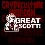Back to the Future Great Scott Vinyl Decal