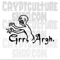 Buffy the Vampire Slayer Grr Argh Vinyl Decal