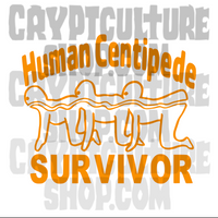 Human Centipede Survivor Vinyl Decal