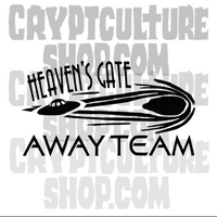 True Crime Heaven's Gate Away Team Vinyl Decal