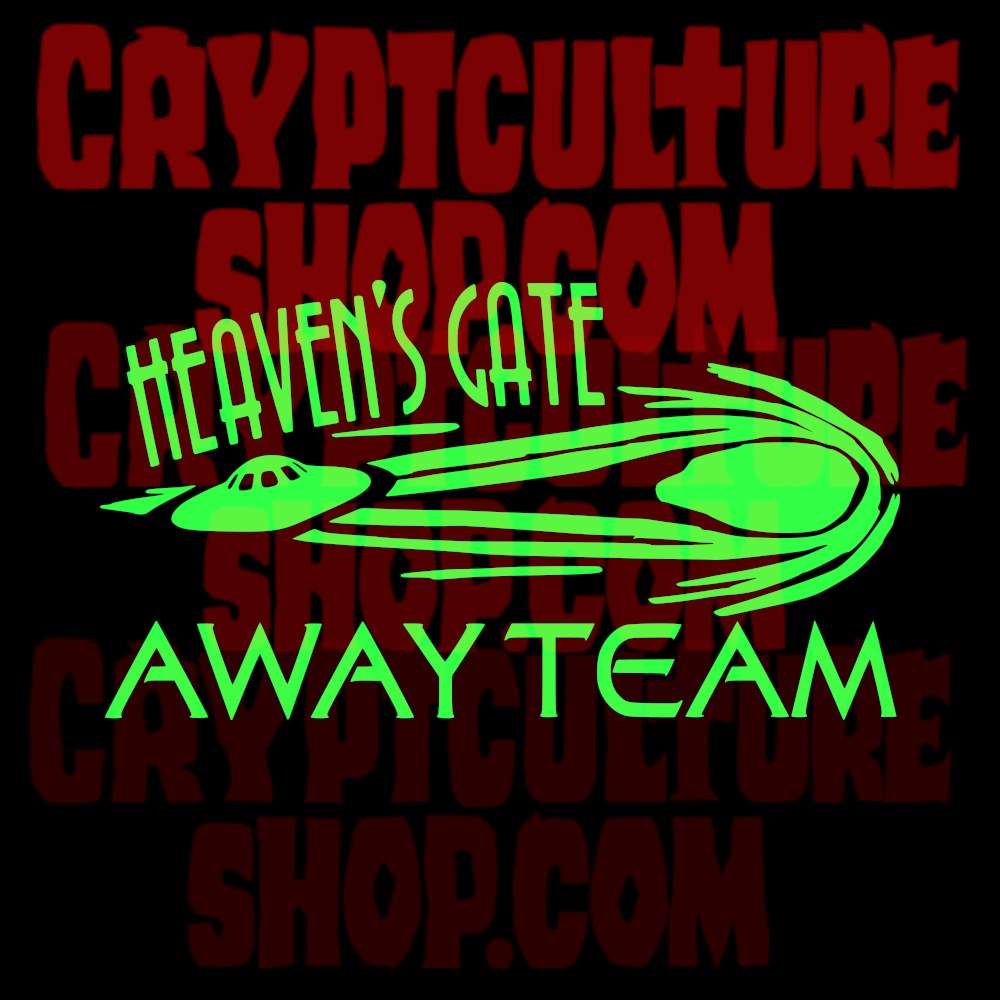 Adhesivo de vinilo para coche Heaven's Gate Away Team True Crime