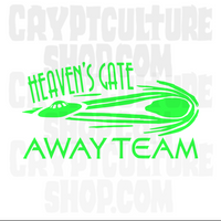 True Crime Heaven's Gate Away Team Vinyl Decal