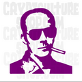 Pegatina de vinilo Gonzo de Hunter S. Thompson