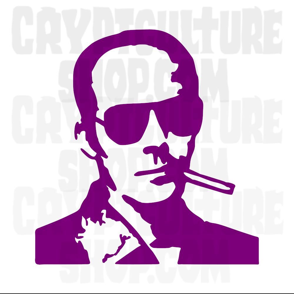 Pegatina de vinilo Gonzo de Hunter S. Thompson