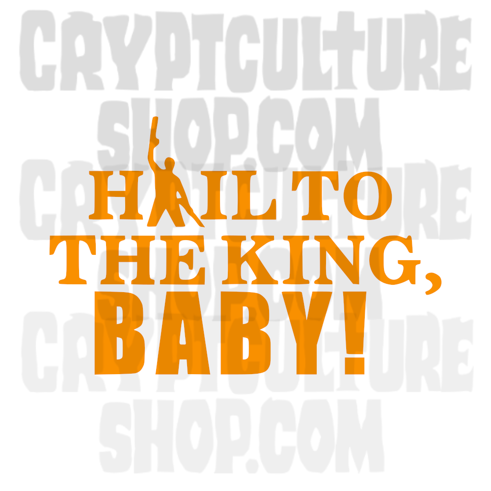 Calcomanía de Vinilo Evil Dead Hail to the King Baby