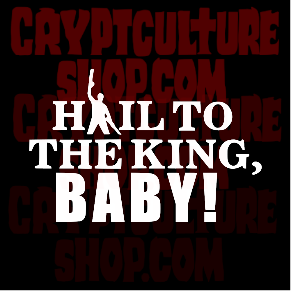Calcomanía de Vinilo Evil Dead Hail to the King Baby