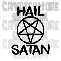 Satan! Hail Satan Vinyl Decals