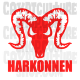 Dune Harkonnen Vinyl Decal