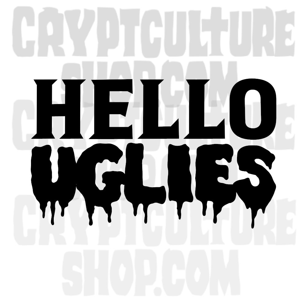 Dragula Boulet Hello Uglies Vinyl Decal
