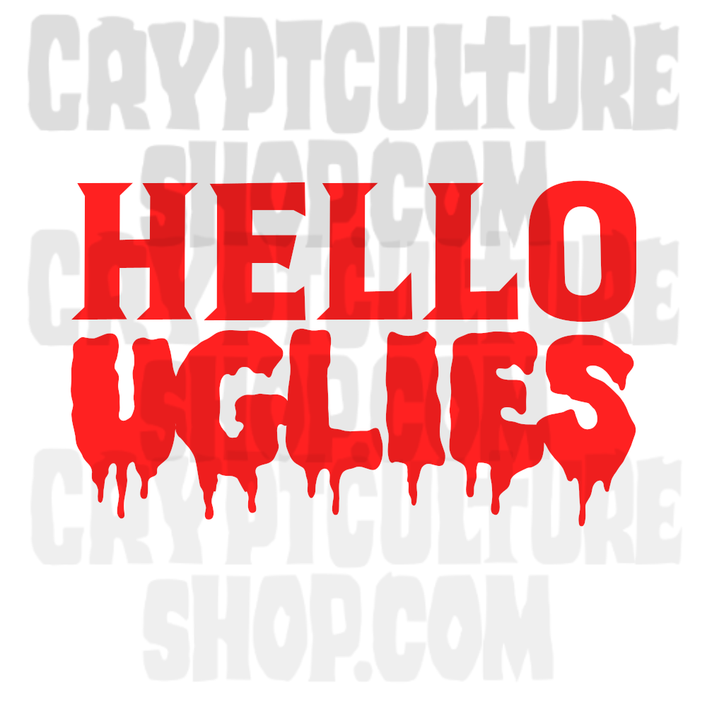 Dragula Boulet Hello Uglies Vinyl Decal