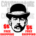 Calcomanía de Vinilo de H.H. Holmes