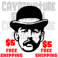 H.H. Holmes Vinyl Decal