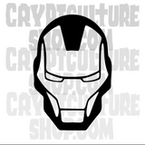 Iron Man Vinyl Decal