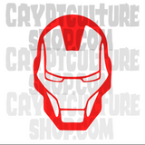 Iron Man Vinyl Decal