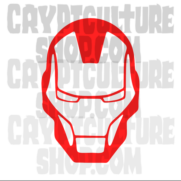 Iron Man Vinyl Decal