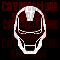 Iron Man Vinyl Decal